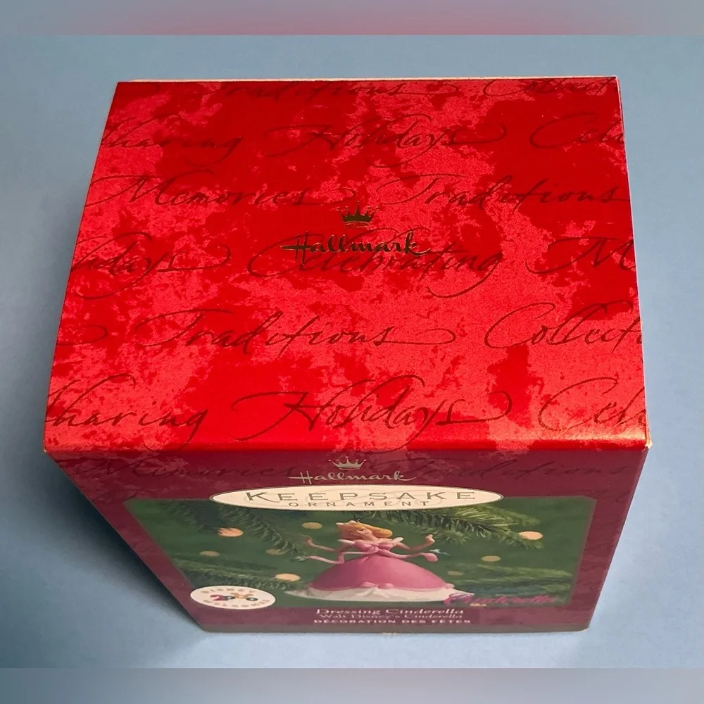 Hallmark Keepsake Ornament “Dressing Cinderella” 2000 NIB 50th Anniversary